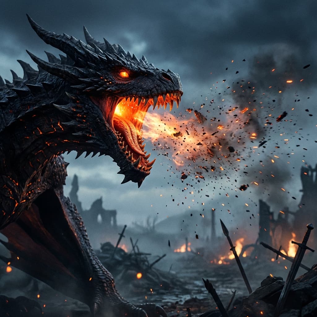 Dragon Breath Background